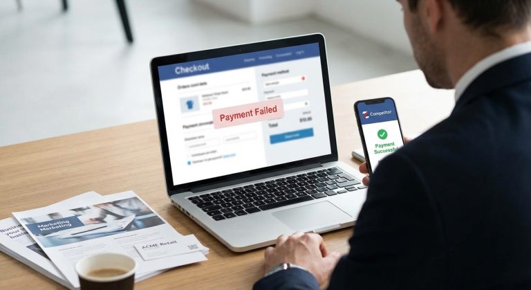 Business impact of false declines at checkout after customer acquisition cost has already been spent.